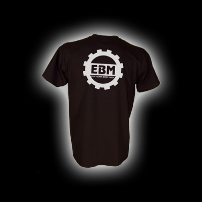 EBM 1 - Zahnrad - T-Shirt mit Rundhalsausschnitt