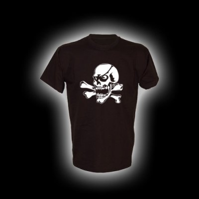 X Skull - T-Shirt mit Rundhalsausschnitt