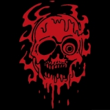 Flow Skull - T-Shirt mit Rundhalsausschnitt