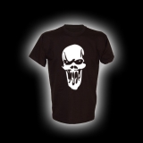 Scream Skull - T-Shirt mit Rundhalsausschnitt