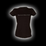 EBM 2 Keyboarder - Damen Girlie-Shirt mit Rundhalsausschnitt