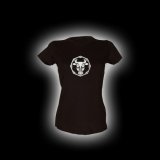Stier - Damen Girlie-Shirt mit Rundhalsausschnitt